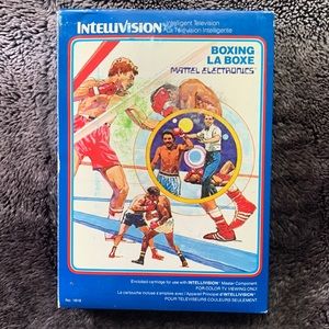 Boxing Mattel Intellivision - Complete w/ Game, Box & Manual